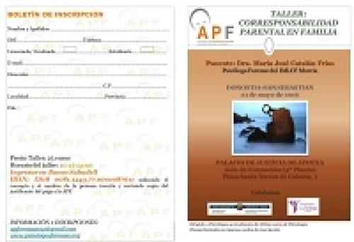 Taller "Corresponsabilidad parental en Familia" Taller "Corresponsabilidad parental en Familia"