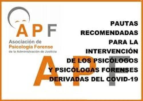 Pautas para las Evaluaciones Psicológico-Forenses en la Covid-19 Pautas para las Evaluaciones Psicológico-Forenses en la Covid-19